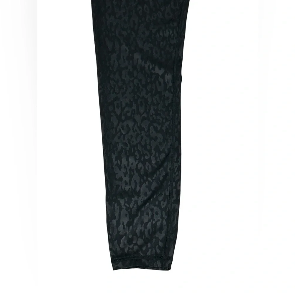 Sweaty Betty All Day Leggings Black Animal Print Full Length Power Sz S